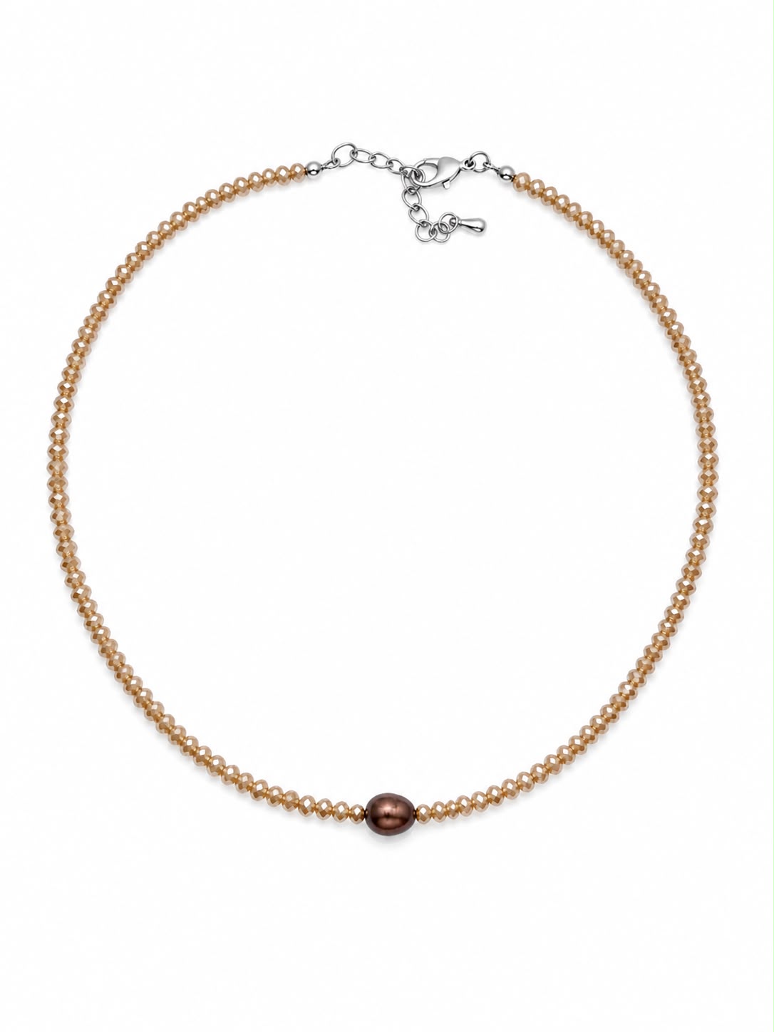Caramel Pearl Necklace