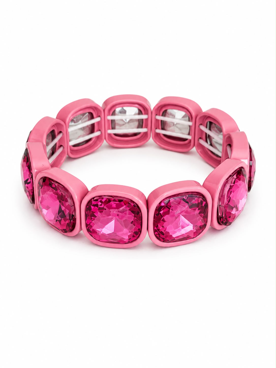 Pink Fizz Crystal Bracelet