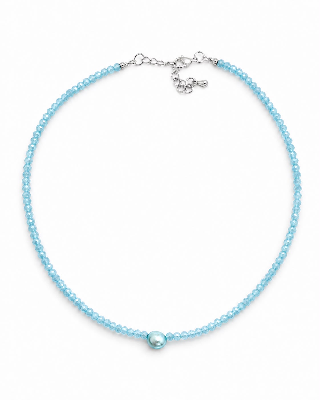 Blue Lagoon Pearl Necklace